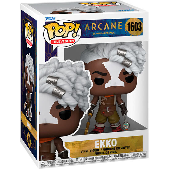 FIGURA POP LEAGUE OF LEGENDS ARCANE EKKO image 1
