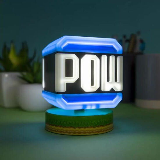 LAMPARA ICON POW SUPER MARIO image 0