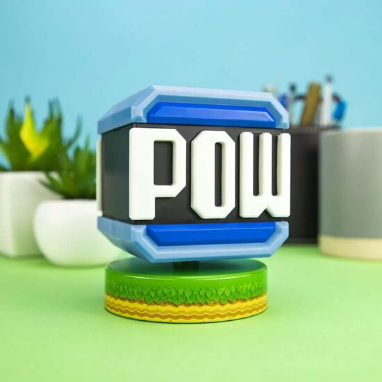 LAMPARA ICON POW SUPER MARIO image 1