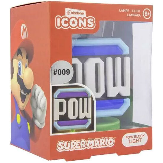 LAMPARA ICON POW SUPER MARIO image 3
