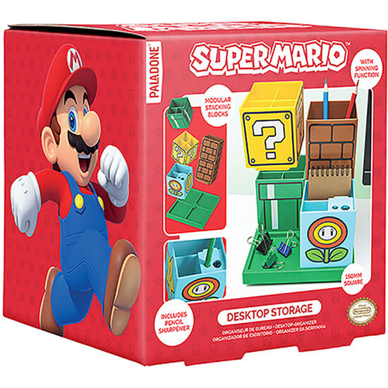 ORGANIZADOR ESCRITORIO SUPER MARIO BROS 15CM image 2