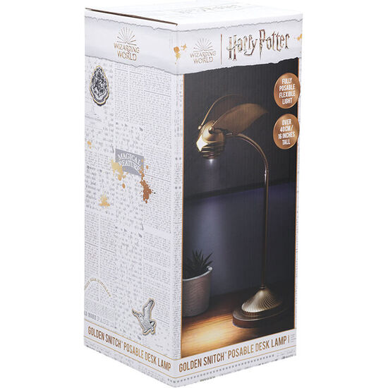 LAMPARA SNITCH DORADA HARRY POTTER 36CM image 1