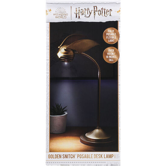 LAMPARA SNITCH DORADA HARRY POTTER 36CM image 2