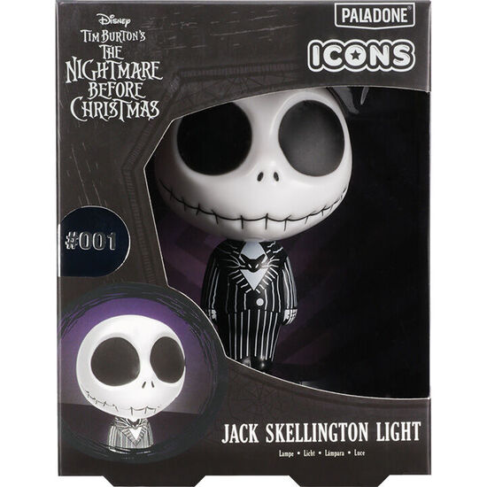 LAMPARA ICONS JACK SKELLINGTON PESADILLA ANTES DE NAVIDAD DISNEY 10CM image 2