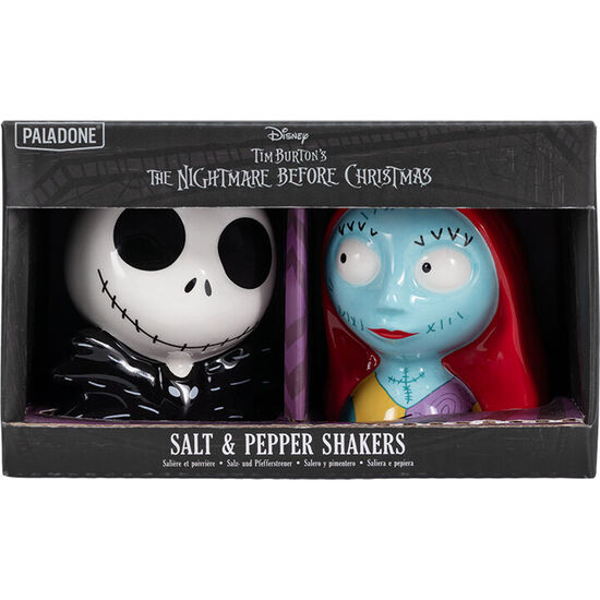 SET SALERO Y PIMENTERO JACK &#38; SALLY PESADILLA ANTES DE NAVIDAD DISNEY 7CM image 2