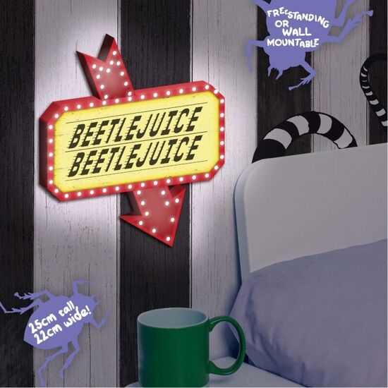LAMPARA CARTEL BEETLEJUICE image 1
