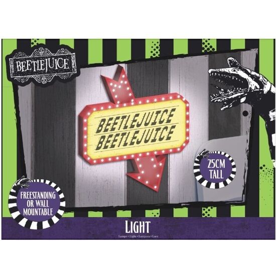 LAMPARA CARTEL BEETLEJUICE image 2