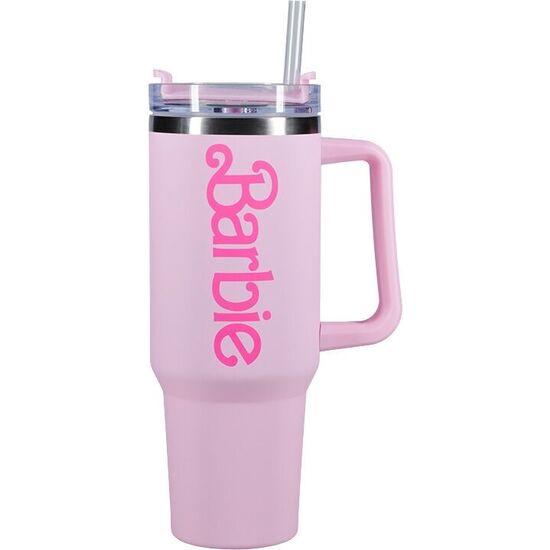 VASO PAJITA BARBIE TERMO 1200ML image 1