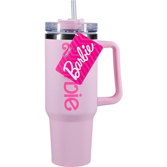 VASO PAJITA BARBIE TERMO 1200ML image 2