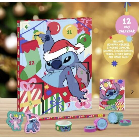 CALENDARIO ADVIENTO STITCH DISNEY image 0