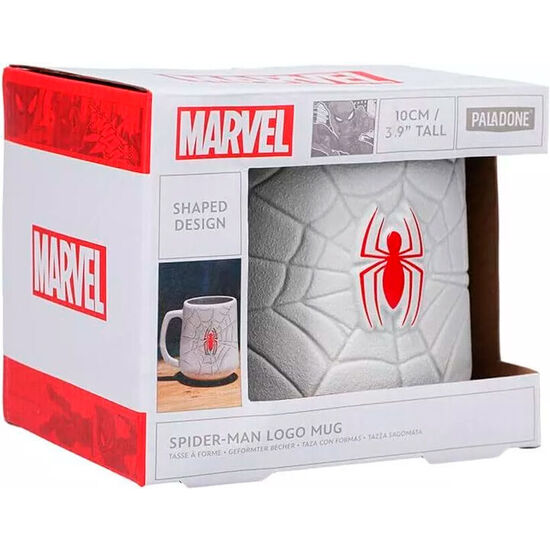 TAZA 3D TELARAÃ±A SPIDERMAN MARVEL 450ML image 2