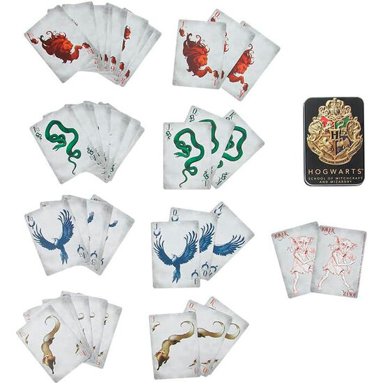 BARAJA CARTAS HOGWARTS HARRY POTTER image 1