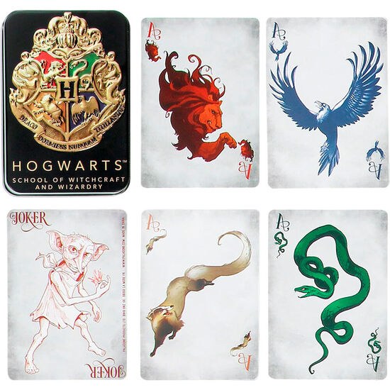 BARAJA CARTAS HOGWARTS HARRY POTTER image 3