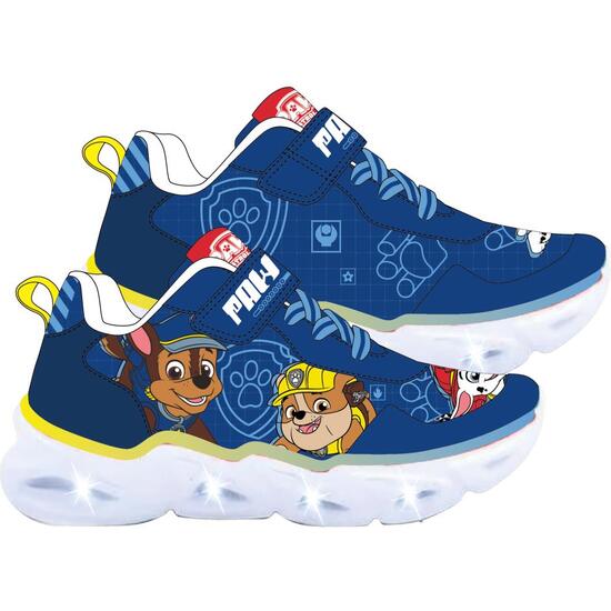 DEPORTIVA SUELA LIGERA EVA CON LUCES PAW PATROL image 0