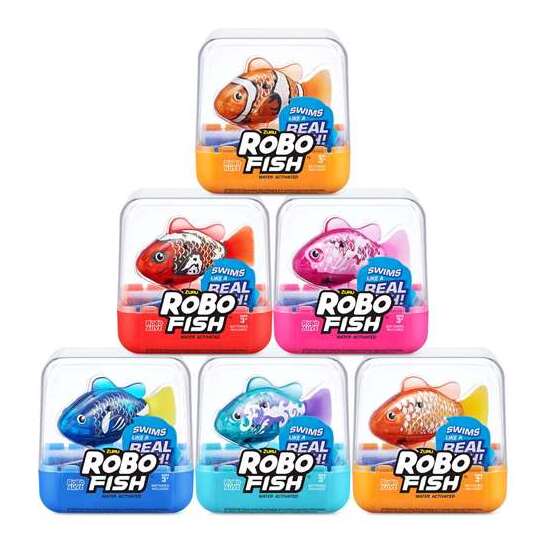 FIGURA PEZ ROBOFISH, NADA EN DIFERENTES DIRECCIONES Y CAMBIA DE COLOR 7X7X7CM - MODELOS SURTIDOS image 2