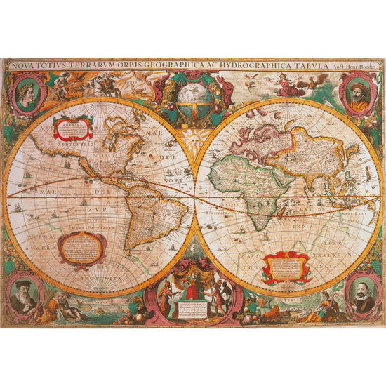 PUZZLE MAPA ANTIGUO 1000PZS image 0