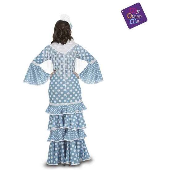 DISFRAZ FLAMENCA HUELVA VESTIDO (NO INCLUYE MANTONCILLO) TALLA  M/L image 1