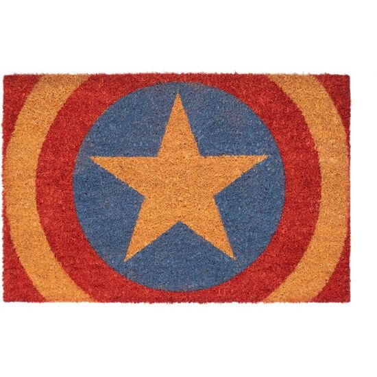 FELPUDO SHIELD CAPITAN AMERICA MARVEL image 0