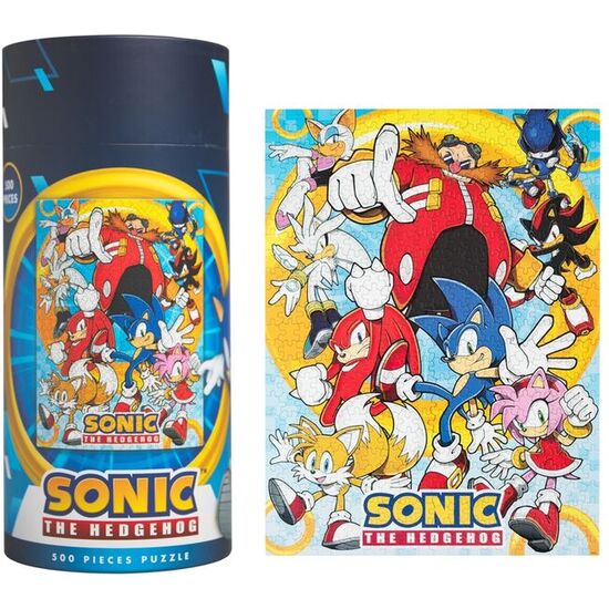 PUZZLE SONIC THE HEDGEHOG 500PZS image 0