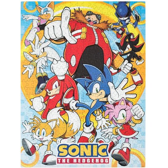 PUZZLE SONIC THE HEDGEHOG 500PZS image 1