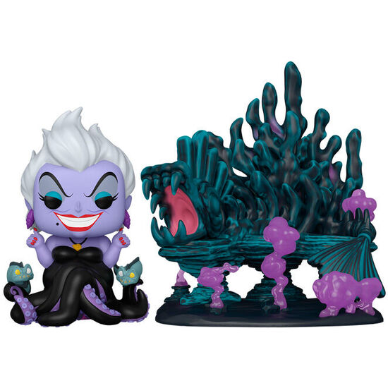 FIGURA POP TOWN DISNEY VILLAINS URSULA & URSULAS LAIR image 1