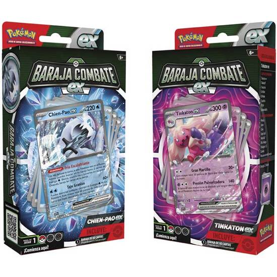 BARAJA COMBATE EX POKEMON image 0