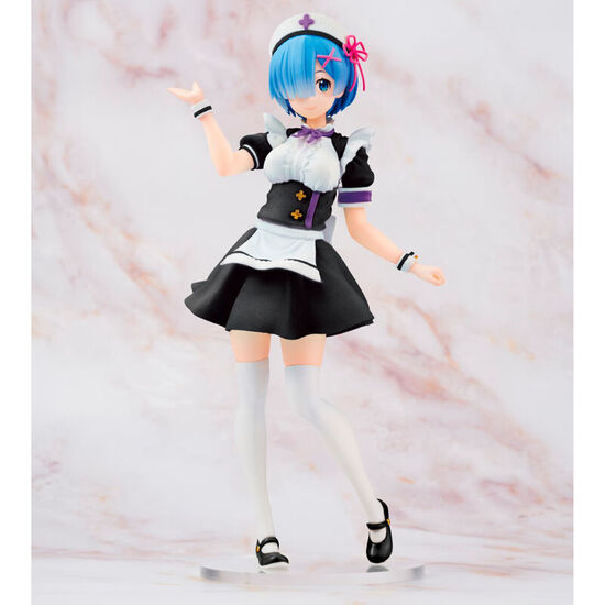 FIGURA REM PRECIOUS PRIZE FIGURE NURSE MAID VER. RE:ZERO STARTING LIFE IN ANOTHER WORLD  23CM image 0