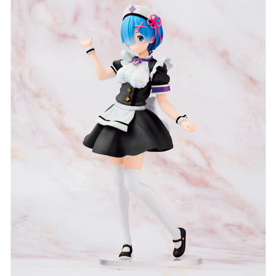 FIGURA REM PRECIOUS PRIZE FIGURE NURSE MAID VER. RE:ZERO STARTING LIFE IN ANOTHER WORLD  23CM image 1