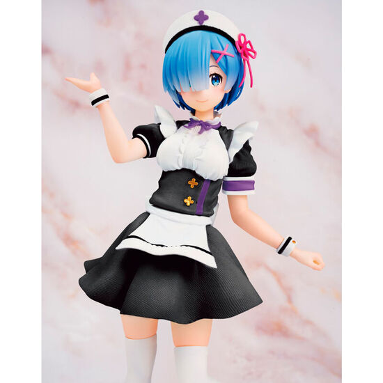 FIGURA REM PRECIOUS PRIZE FIGURE NURSE MAID VER. RE:ZERO STARTING LIFE IN ANOTHER WORLD  23CM image 3