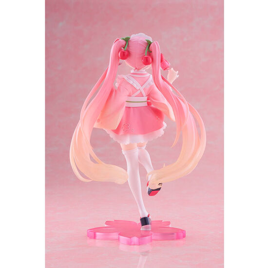 FIGURA HATSUNE MIKU JAPANESE CAFE NEWLEY WRITTEN HATSUNE MIKU 20CM image 0