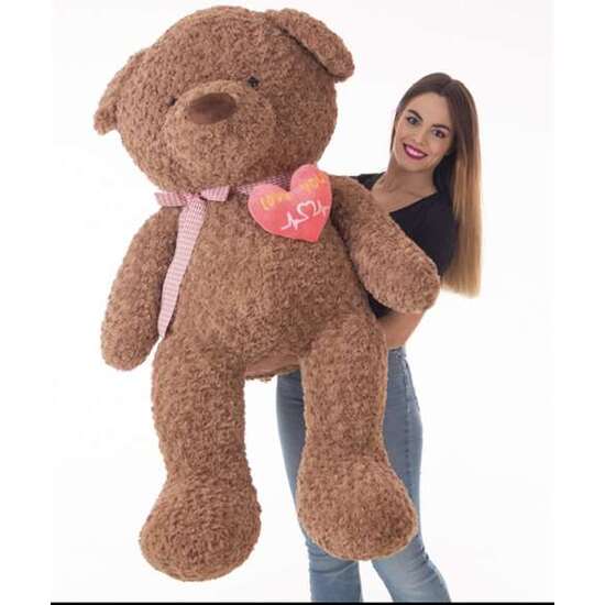 OSO OLD CORAZÓN 135 CM 2 COL.- MARRÓN, BEIG image 0