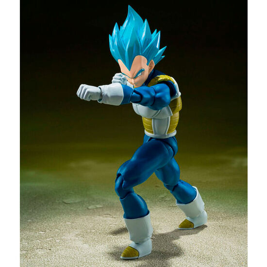 FIGURA S.H. FIGUARTS SUPER SAIYAN GOD SUPER SAIYAN VEGETA UNWAVERING SAIYAN PRIDE DRAGON BALL SUPER 14CM image 2