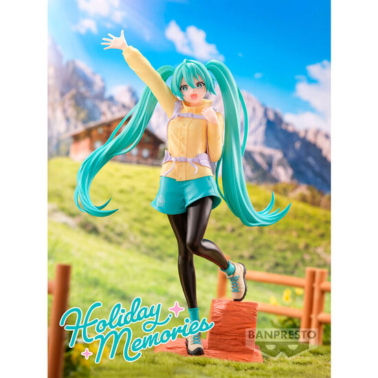 FIGURA MOUNTAIN CLIMBING HOLIDAY MEMORIES HATSUNE MIKU 20CM image 1