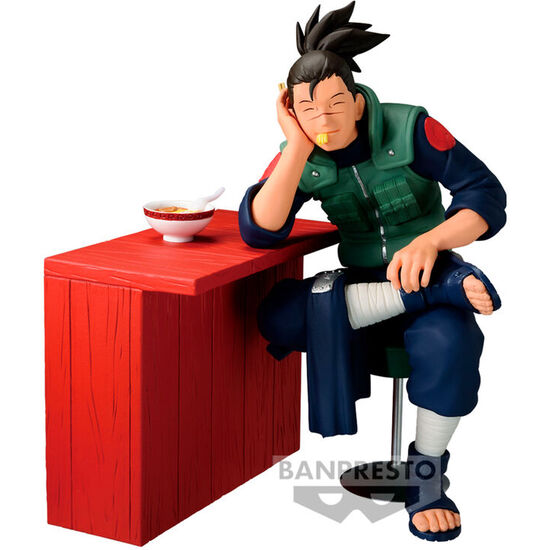 FIGURA IRUKA ICHIRAKU NARUTO SHIPPUDEN 12CM image 1