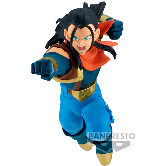FIGURA SUPER 17 VS SSGSS GOGETA MATCH MAKERS DRAGON BALL GT 16CM image 0