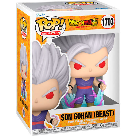 FIGURA POP DRAGON BALL SUPER SUPER HERO GOHAN BEAST image 0