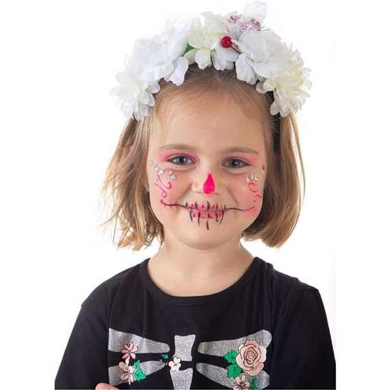 DISFRAZ INFANTIL CATRINA T-5 (VESTIDO, LAZO Y CORONA (SURTIDAS)) image 2