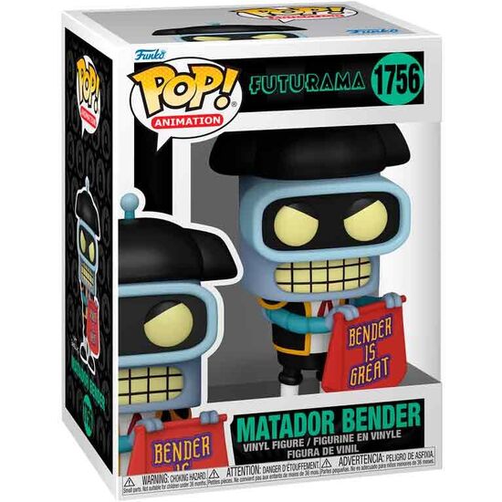 FIGURA POP FUTURAMA MATADOR BENDER image 1
