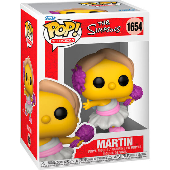 FIGURA POP THE SIMPSONS MARTIN image 1
