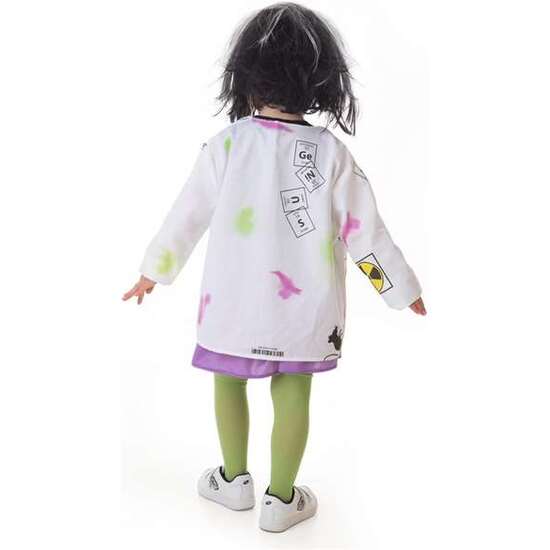 DISFRAZ INFANTIL CIENTÍFICA LOCA T-3 (FALDA, CHAQUETA Y CHALECO) image 1
