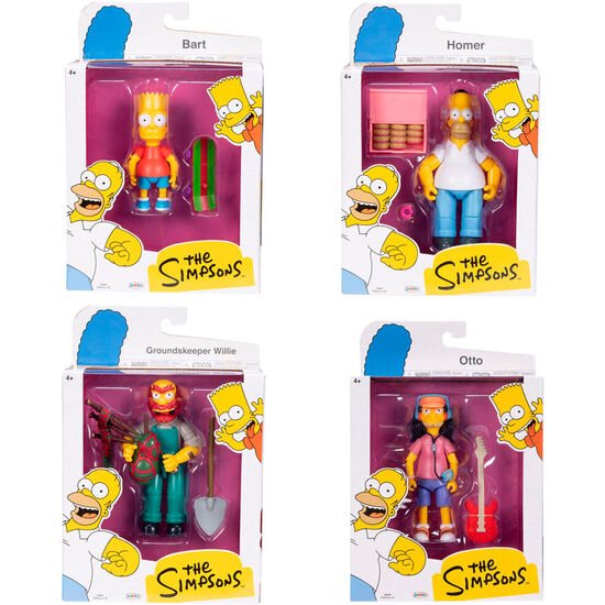 FIGURA LOS SIMPSONS 13CM SURTIDO image 0