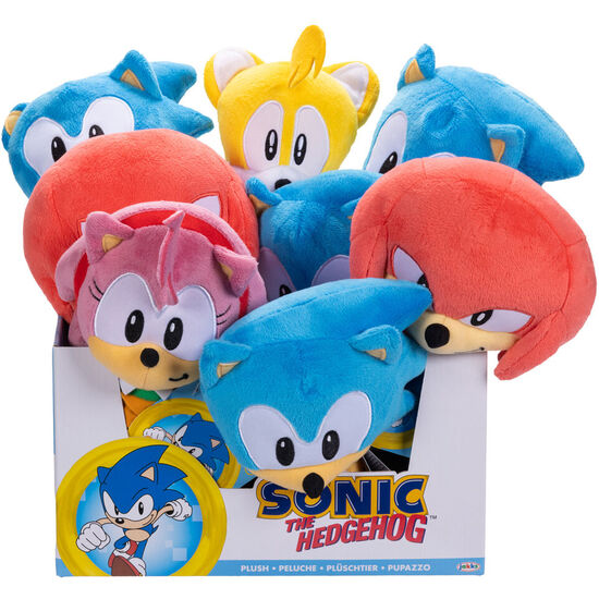 PELUCHE SONIC WAVE 11 SONIC THE HEDGEHOG 23CM SURTIDO image 0