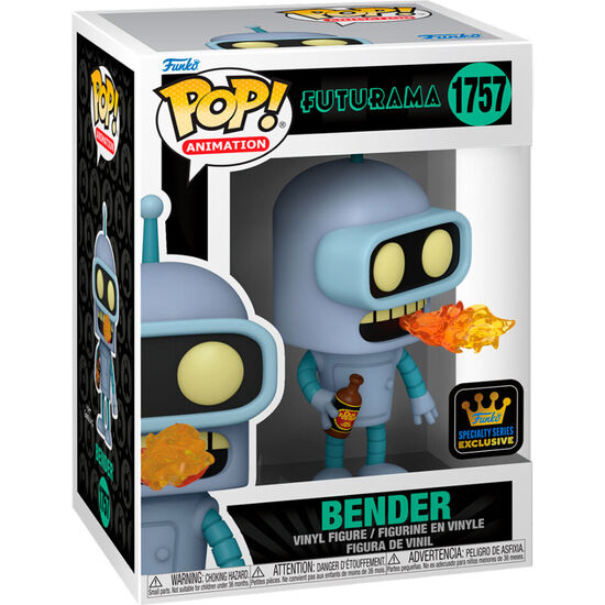 FIGURA POP FUTURAMA BENDER EXCLUSIVE image 1