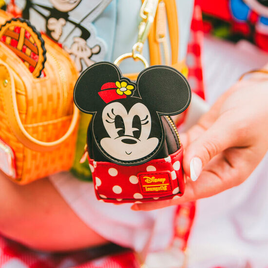 LLAVERO MINI MOCHILA MYSTERY MICKEY AND FRIENDS DISNEY LOUNGEFLY SURTIDO image 3