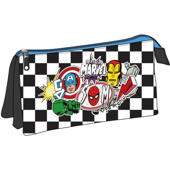 ESTUCHE PORTATODO 3 COMPARTIMENTOS AVENGERS image 0