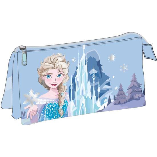ESTUCHE PORTATODO 3 COMPARTIMENTOS FROZEN image 0