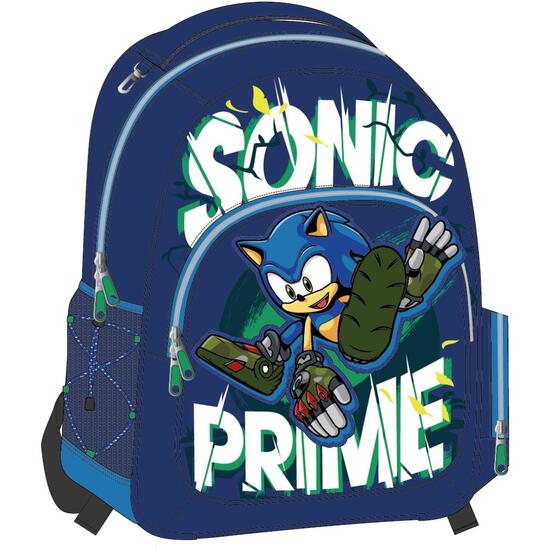 MOCHILA ESCOLAR MEDIANA 42 CM SONIC PRIME image 0