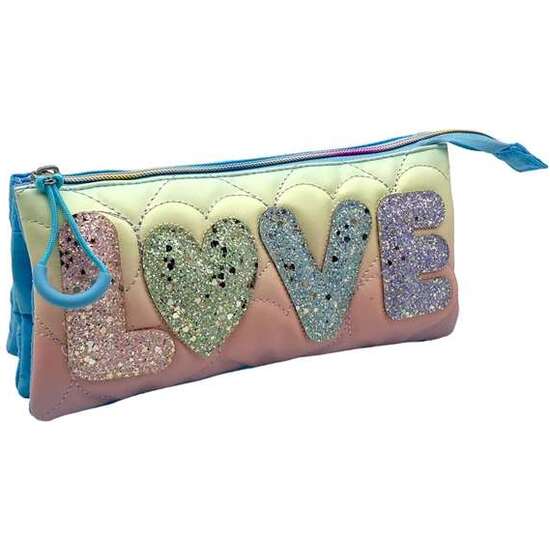 ESTUCHE TRIPLE BLIN-BLIN LOVE 11 X 23 X 5 CM. image 0