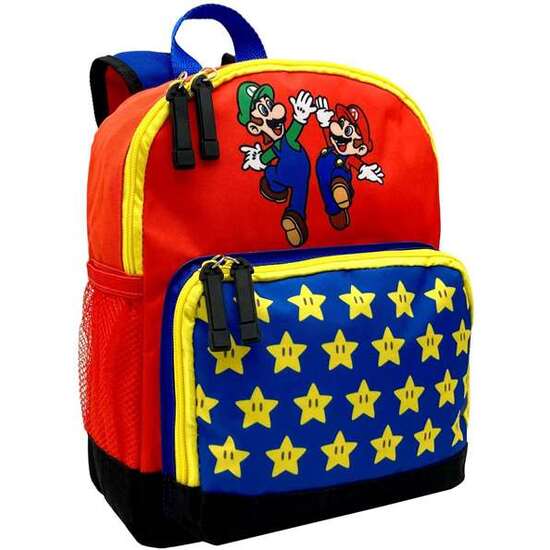 SUPERMARIO MOCHILITA PRE ESCOLAR 28 X 23 X 10 CM. image 0