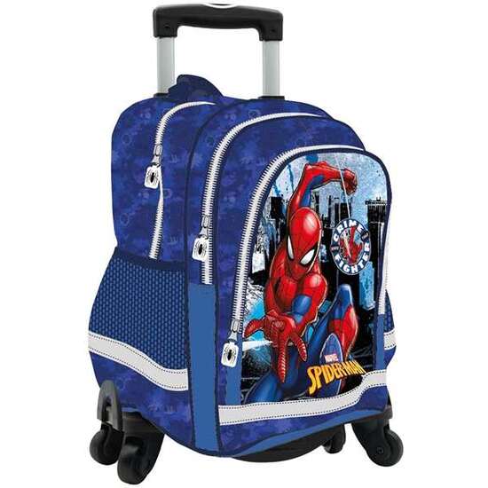SPIDERMAN MOCHILA DOBLE COMPARTIMENTO ADAPTABLE  41,5 X 30 X 17 CM. image 0